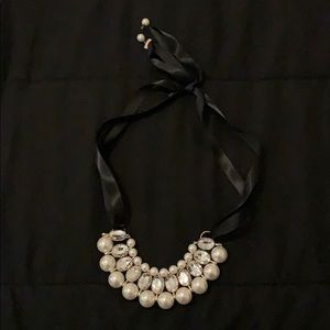 Vintage Looking Ribbon Necklace